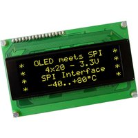 OLED-Display Gelb-Grün 5.55 mm 3.3 v Ziffernanzahl: 4 EAW204-XLG - Display Visions von DISPLAY VISIONS