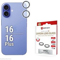 DISPLEX® Camera Lens Glass Kamera-Schutzglas für Apple iPhone 16, iPhone 16 Plus von DISPLEX®