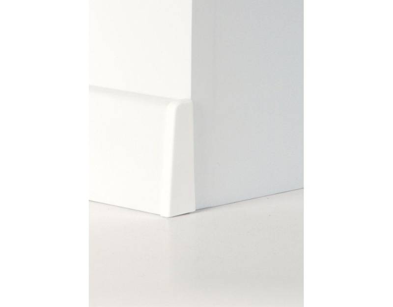 DISPOLINE Sockelleiste Classen Endkappe für Clip-Laminatleiste foliert 58 von DISPOLINE