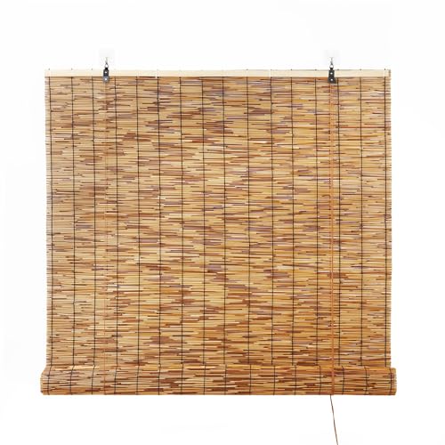 Bambusrollo Sichtschutzrollo Outdoor, Bambus Balkonrollo für Fenster & Terrasse, Freihängend 160 240 220 200 140 120 100cm Bambus Verdunkelungsrollo Retro Außenrollo Sonnenchutz Bambusrollo Sichtschutzrollo Outdoor, Bambus Balkonrollo für Fenster & Terrasse, Freihängend 160 240 220 200 140 120 100cm Bambus Verdunkelungsrollo Retro Außenrollo Sonnenchutz von DISPRA