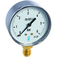 Manometer vertikaler Anschluss 8x13 - Zifferblatt Ø63mm 0 bis 16 bar Manometer vertikaler Anschluss 8x13 - Zifferblatt Ø63mm 0 bis 16 bar von DISTRILABO