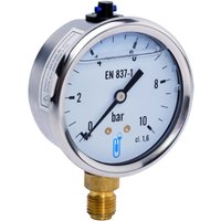 Ölbadmanometer aus Edelstahl - vertikaler Anschluss 8x13 - Zifferblatt Ø63mm 0 bis 4 bar Ölbadmanometer aus Edelstahl - vertikaler Anschluss 8x13 - Zifferblatt Ø63mm 0 bis 4 bar von DISTRILABO