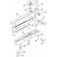 6PWR50M Mutter Schraube Gruppe Für Pwr 50h-hr-hv Ditec 6pwr50m Entrematic Original Ersatzteil von DITEC