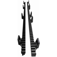 CR4N6 Zahnstange grau 1000 mm 1 mt für Schiebetormodul 4 Ditec entrematic CR4N6 von DITEC