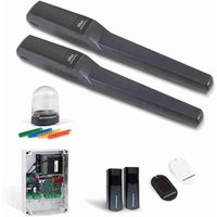Ditec - Code DITPWR35HL Set für zweiflügelige Drehtore bis 7 m (3,5 m + 3,5 m). Zusammensetzung: 2 PWR35H + 1 LCU40H-Bedienfeld mit integriertem von TORANA