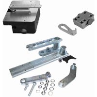Ditec - ditcbc Fundamentkasten-Kit mit Entriegelungshebeln cubic Lever entrematic ditcbc von DITEC