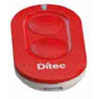 Ditec - Code ZEN2R Funksender 433 MHz Rolling Code 2 Funktionen. Möglichkeit der Konfiguration im aes 128-Modus. Farbe: Rot von TORANA