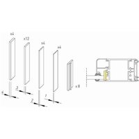 KSV48 Glasabstandhalter-Kit DITEC ENTREMATIC KSV48 von DITEC
