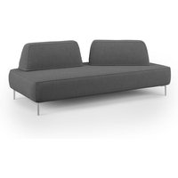 Newton modulares Sofa mit beweglichen Rückenlehnen T07 167 cm anthrazit von DIVANI.STORE
