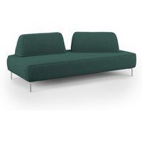 Newton modulares Sofa mit beweglichen Rückenlehnen T07 212 cm grün von DIVANI.STORE
