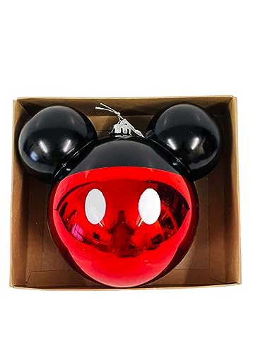 Disney Mickey Minnie Christbaumschmuck Home Decor Xmas Parties Ornament (Mickey Mouse Kugel_1 Pack) von DIVAS SPIRITUAL