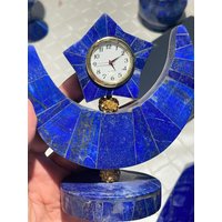 Natürliche Lapislazuli Polierte Uhr von DIVASENJEWELRY