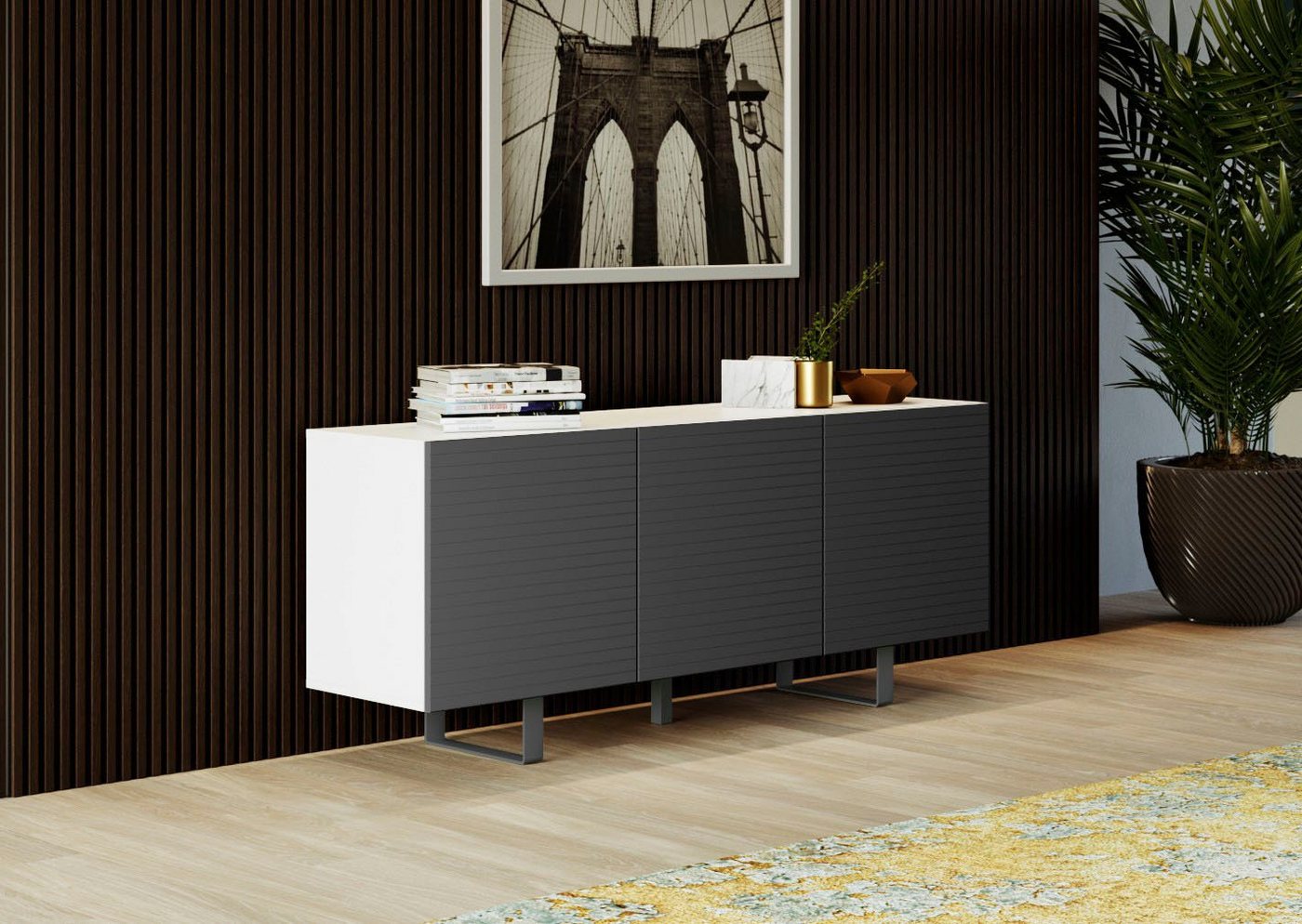 DIVENTA Sideboard, Breite 165 cm von DIVENTA