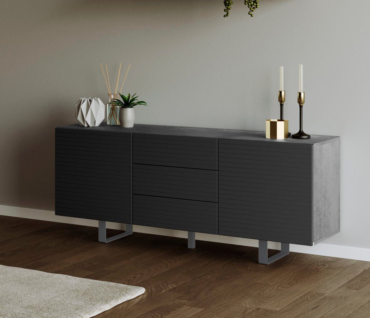 DIVENTA Sideboard, Breite 165 cm von DIVENTA