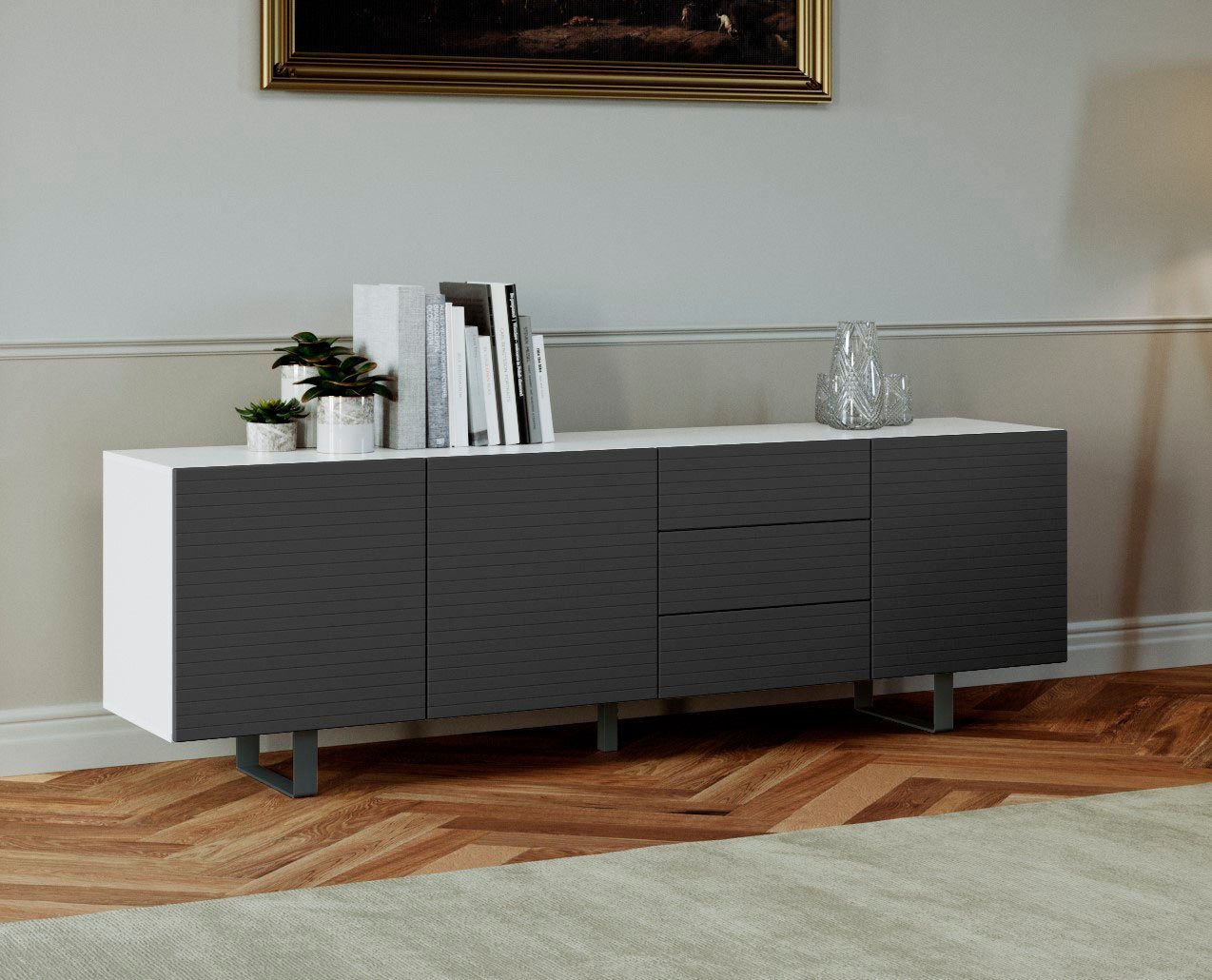 DIVENTA Sideboard, Breite 220 cm von DIVENTA