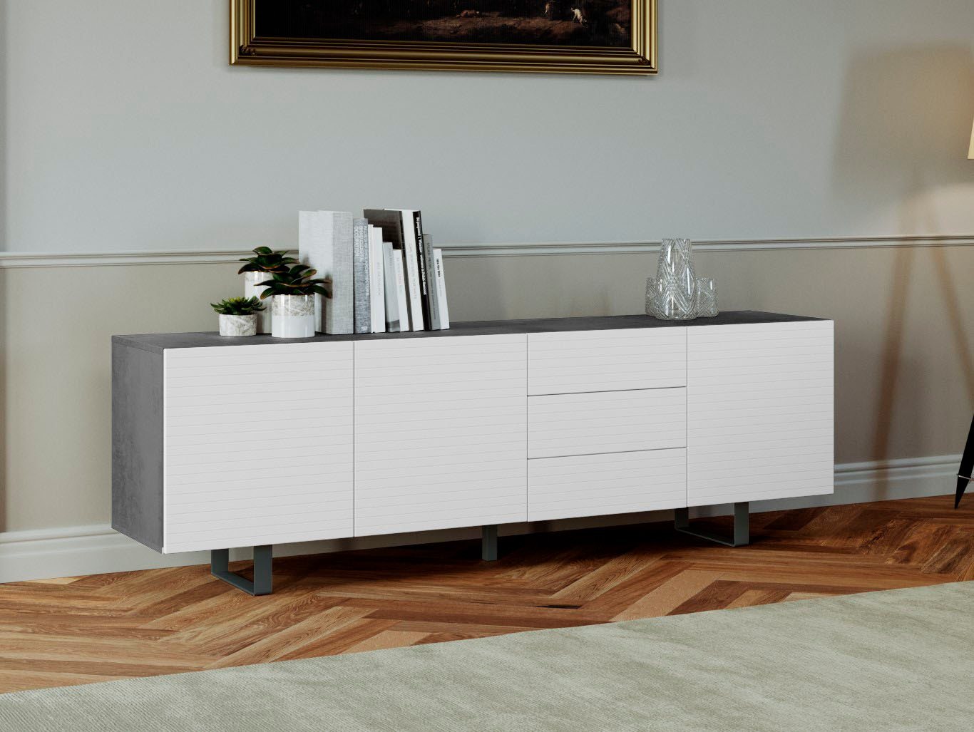 DIVENTA Sideboard, Breite 220 cm von DIVENTA