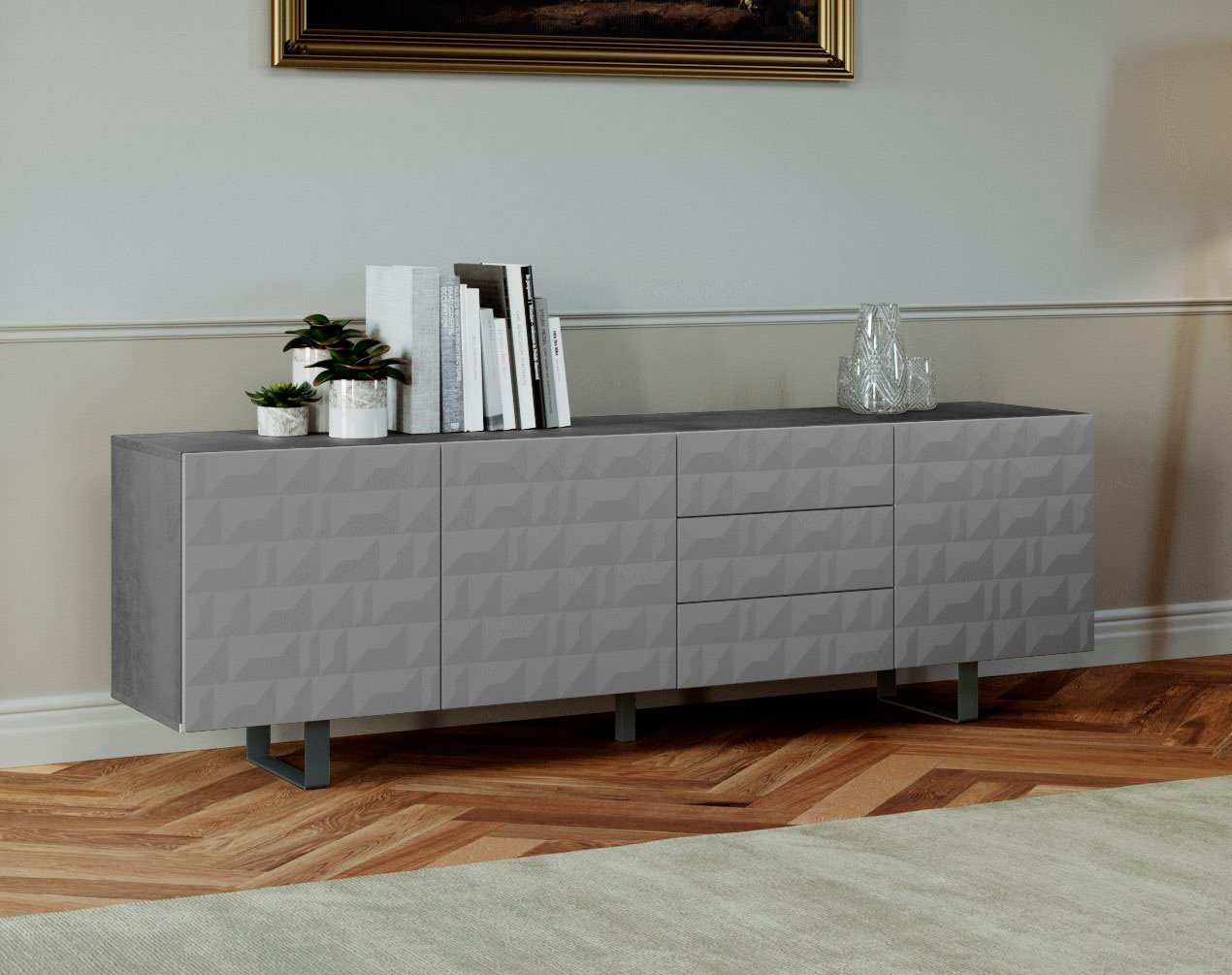 DIVENTA Sideboard, Breite 220 cm von DIVENTA