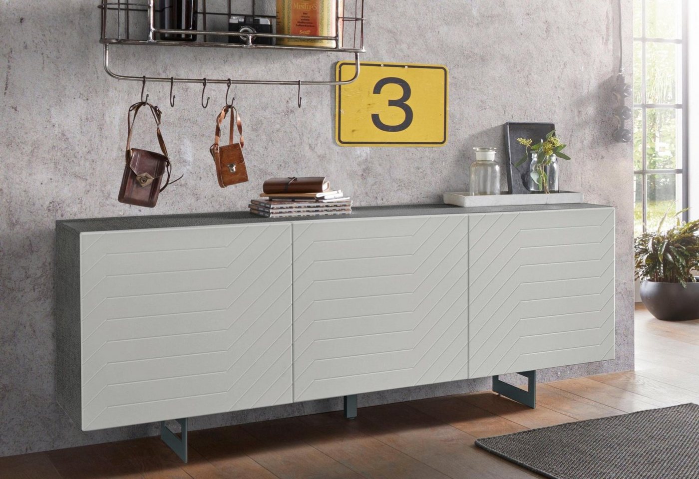 DIVENTA Sideboard ITACA, Breite 165 cm von DIVENTA