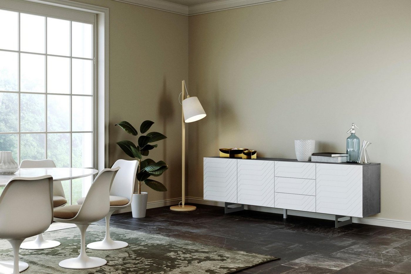 DIVENTA Sideboard ITACA, Breite 220 cm von DIVENTA