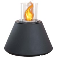 Divina Fire - Bioethanol-Kamin-Gartenkohlebecken für drinnen und draußen stromboli Anthrazit T.60 x H56 von DIVINA FIRE