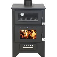 Holzofen Apollo 14,8 kW aus Stahl h 91 cm Made in Europe von DIVINA FIRE