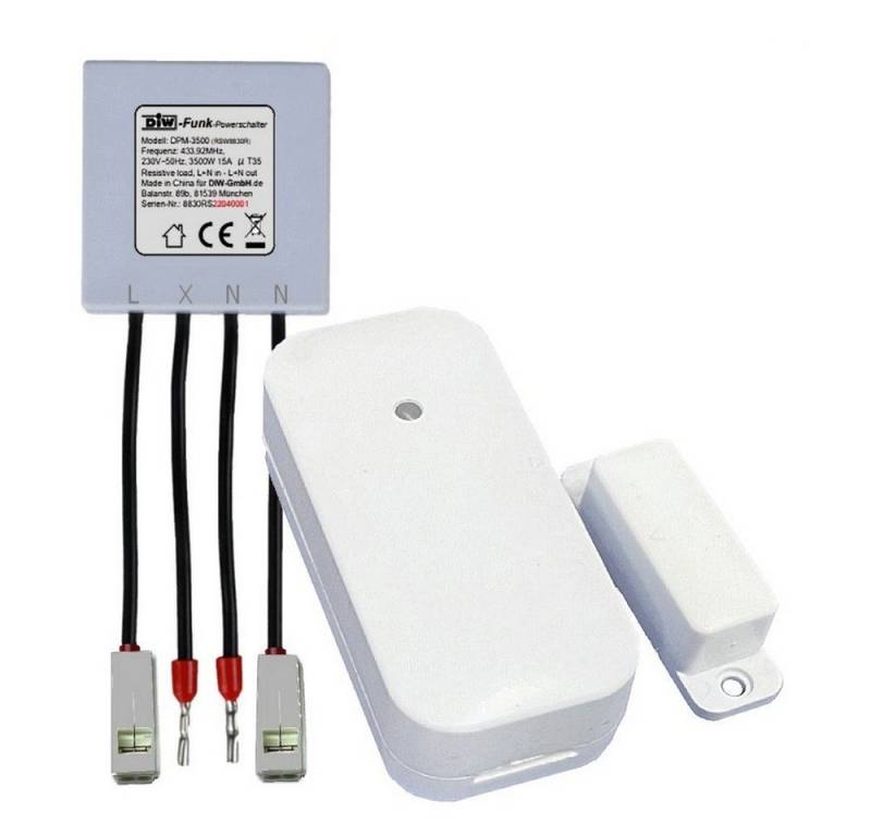 DIW-Funk Licht-Funksteuerung DIW-Funk Abluftsteuerung PA-550 mit Power-Modul DPM-3500, 1 Schaltkontakte, 1-tlg. von DIW-Funk