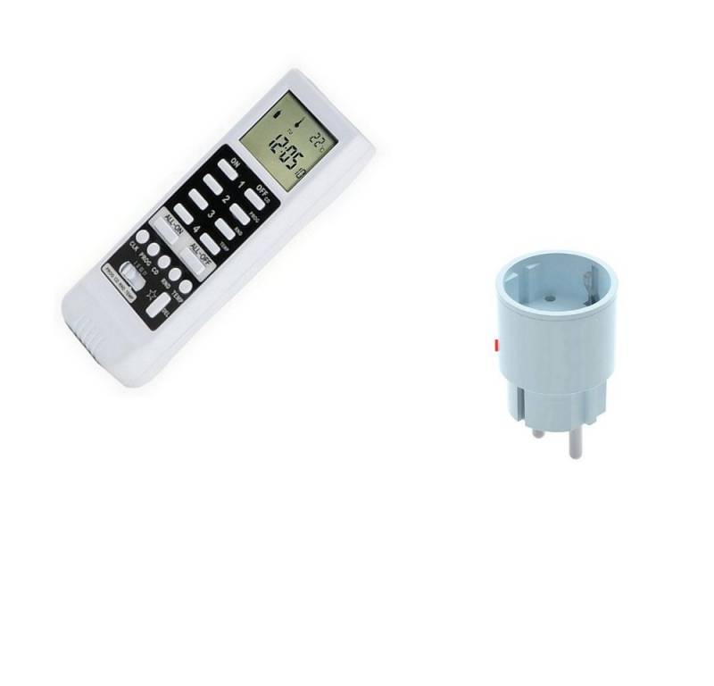 DIW-Funk Licht-Funksteuerung Funk-Set mit Fernbedienung DTZ-505 + Auswahl Stecker DIR-2300, 1-tlg. von DIW-Funk