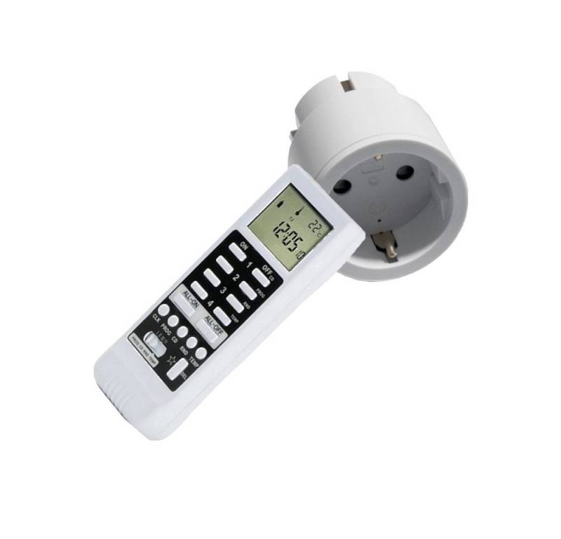 DIW-Funk Licht-Funksteuerung Intertechno Funk-Set: Timer DTZ-505+1-5 Funkstecker IT-3 zur Auswahl, für Innenbeleuchtung, Aussenbeleuchtung in geschuetzten Bereichen, Kaffeemaschinen, Ventilatoren, Heizluefter, Klimageraete, Aquariumtechnik, Poolpumpen, Pflanzenbeleuchtung, Anwesenheitssimulation im Urlaub, zeitgesteuerte Steuerung von Haushaltsgeraeten, Spar-Set, 1-tlg., Kabellose Funksteuerung, Anwesenheitssimulation, Temperatursteuerung von DIW-Funk