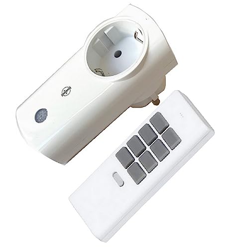 Pi-802: Intertechno Funkstecker IT-K2300 im Set komplett mit 12-Kanal Handsender DHS-12 von DIW-Funk