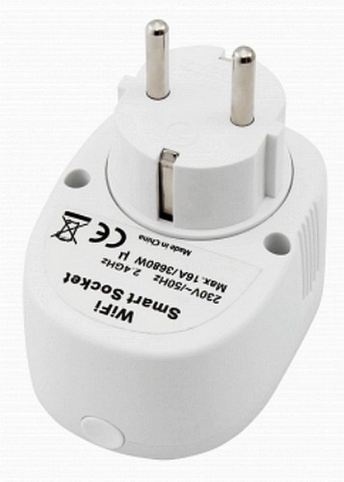 DIW itius-WiFi Smart Steckdose Alexa, Google Assistant, fernsteuerbar, App Smart-Home-Zubehör, APP Steuerung, kompatibel mit Alexa und Google von DIW