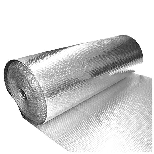 DIWAL BWJCDM11 Aluminisierte Isolierfolie Reflexionsfolie Thermische Isolierung Schallschutz Feuchtigkeitsschutz von DIWAL
