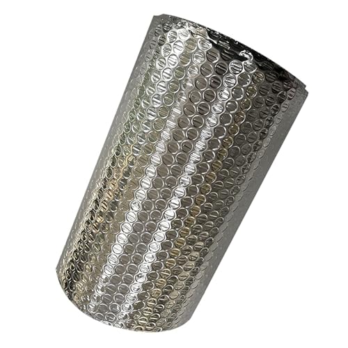 DIWAL Isolierfolie Selbstklebend für Heizkörper, Reflexionsfolie Aluminisierte Isolierung Hinter Heizkörper Folie Dachisolierung Dämmfolie für Boden Wand Hitze Isoliert Thermo-Folie (Size : 1x1m) von DIWAL