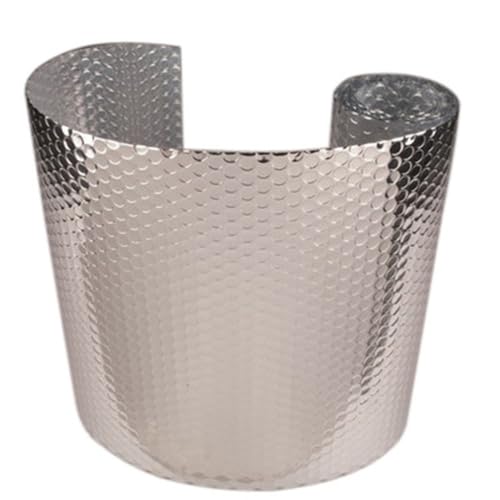 Heizkörper Wärmereflexion Isolierfolie Dämmfolie Reflexionsfolie Selbstklebe Doppelte Reflexfolie Aluminisierte Isolierfolie Luftpolsterfolie für Dächer Wände Und Böden Wärmehaltung-Reflexionsplatte ( von DIWAL