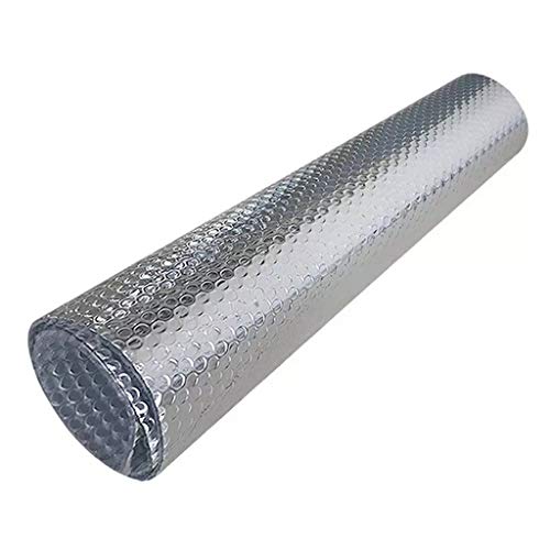 Isolierfolie Dämmfolie Selbstklebe Heizkörper Reflexionsfolie Doppelte Alu Luftpolsterfolie Für Fenster, Auto, Camping Oder Pool Perfekt Als Wärmedämmung, Kälteschutz Und Verdunklung ( Size : 1mx3m ) von DIWAL