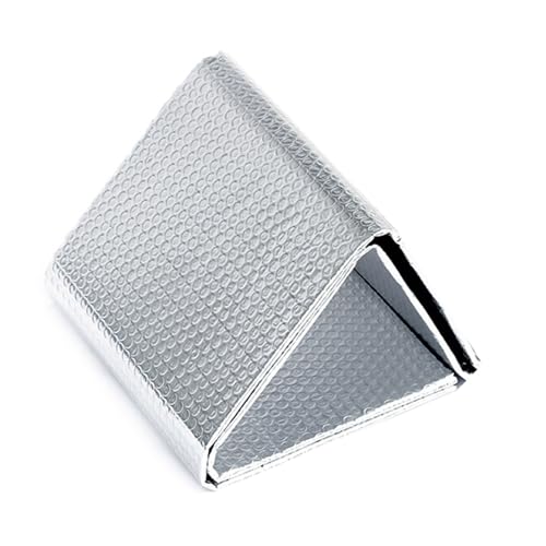 Isolierung Hinter Heizkörper Selbstklebend Wärmehaltung Isoliermatte, Thermofolie Wandheizung Isolierfolie Dämmfolie Doppelte Alu-Luftpolsterfolie, für Fußböden, Dächer, Garagentore, Wohnwagen ( Size von DIWAL