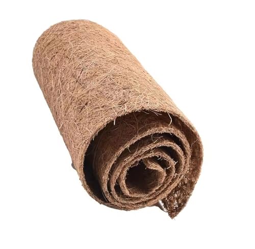 Kokosfasermatte Rolle 12x120 Zoll Kokosmatte Pflanzmatte Aus Naturfaser Für Gartenbau, Terrarien, Tierstreu, Bodenschutz, Biologisch Abbaubar Und Ideal Für Innen- Und Außenbereich(12x39 inch(30x100cm) von DIWAL
