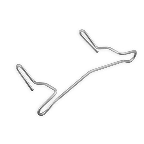 10 Stück DIWARO Maxi-Arretierungsklammer für Kunststoff-Rolladenprofil Frankfurt zur Sicherung gegen seitliches verschieben. Für Deckbreite 50 und einer Nenndicke von 14 mm verzinkt. von DIWARO.