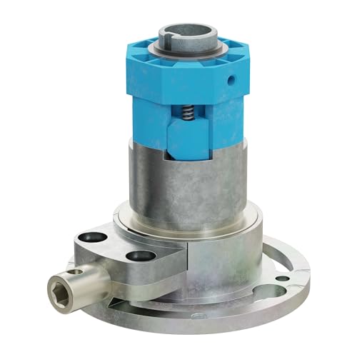 DIWARO® K022 Rolladengetriebe | Untersetzung 3:1 links | Antrieb 6mm Innensechskant | Kurbelgetriebe, Kegelradgetriebe für SW 40 Rolladen Stahlwelle im Rolladenkasten von DIWARO.