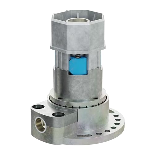DIWARO® K102 Rolladengetriebe | Untersetzung 2:1 rechts | Antrieb 6mm Innenvierkant | Kurbelgetriebe, Kegelradgetriebe für 40mm Rolladen achtkant Stahlwelle von DIWARO.