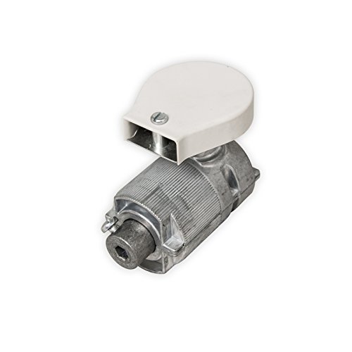 DIWARO® Schnurzuggetriebe für 5 mm Schnüre | 3:1 | 7mm Innensechskant | weiß von DIWARO.