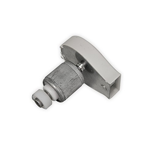 DIWARO® Schnurzuggetriebe mit großem Schnurrad für 4,5 mm Schnüre | 2,6:1 | 6mm Innensechskant | grau von DIWARO.