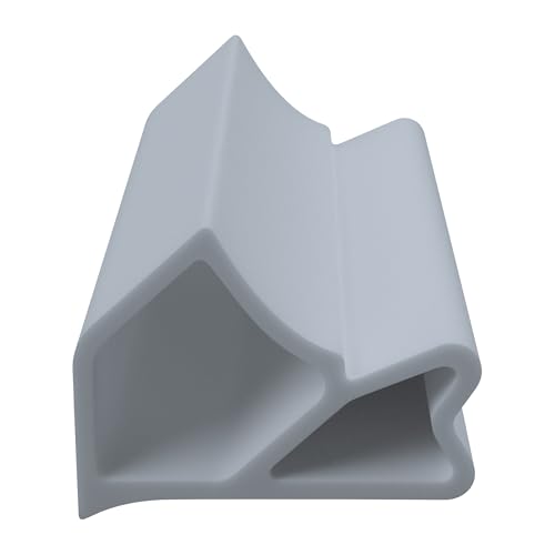 DIWARO® Stahlzargen-Dichtung SZ036 | grau | 5 lfm für Haus- und Innentüren. Zum Schallschutz und abdichten der Tür. Bestehend aus TPE (Thermoplastischen Elastomer) von DIWARO.