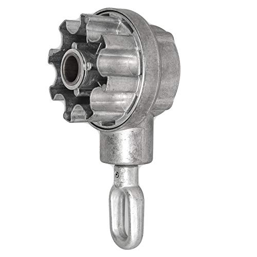DIWARO.® | Kegelradgetriebe für Markisen | 4,4:1 | blank | für 78mm Nutrohr | Markisengetriebe von DIWARO.