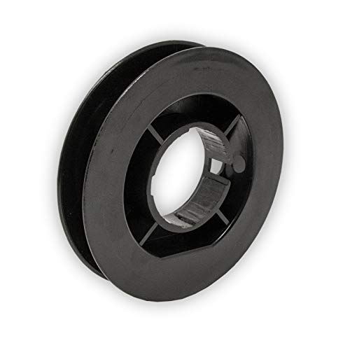 DIWARO.® | Mini Gurtscheibe Ø 115 mm | zum Aufstecken auf Walzenkapsel mit runder Aufnahme 45 mm | Material Kunststoff | Rolladenpanzer, Jalousie, Rollo von DIWARO.