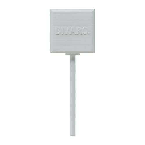 Diwaro | Glasbruchmelder Dummy Set | mit Warnaufkleber 50 x 30 mm selbstklebend (Attrappe) von DIWARO.