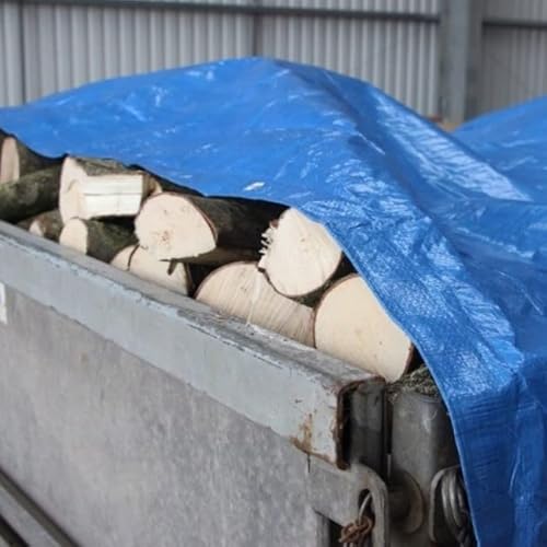 8x10 m Abdeckplane Gewebeplane Schutzplane für Außen geeignet von Holz BAU Garten Möbel Plane Ösen Bootsplane von DIY-24H