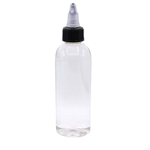 DIY-24H Liquidflasche PET Liquid Base Flasche Bottle Leerflasche Fläschchen E-Zigaretten Unicorn Twist Cap 30/60/100/120ml (10x - 100ml TC) von DIY-24H