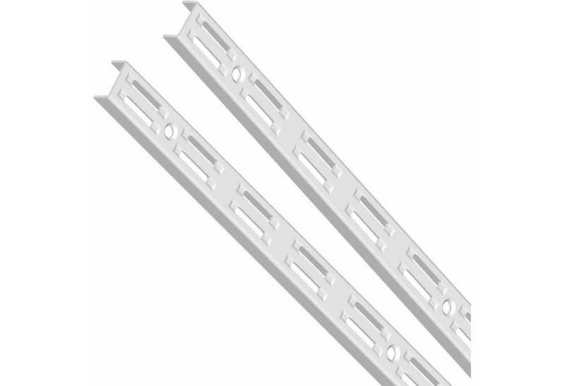 DIY Element System Regal SB Lochschiene 2-reihig weiß, 50 cm lang von DIY Element System
