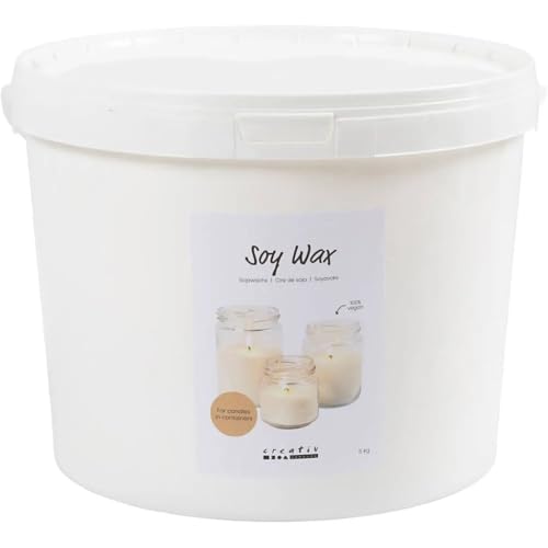 DIY Kit Soy Wax, for Candles in containers, 5 kg/ 1 Pack (73429) von DIY Kit