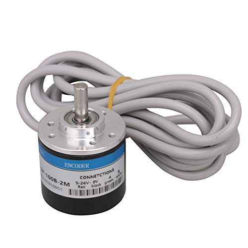BQLZR 6mm Welle 100P / R Inkrementaler Drehgeber für NPN Open Collector Ausgangstyp von BQLZR